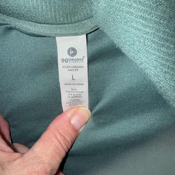 90 Degree By Reflex green Activewear Set - Picture 3 of 3